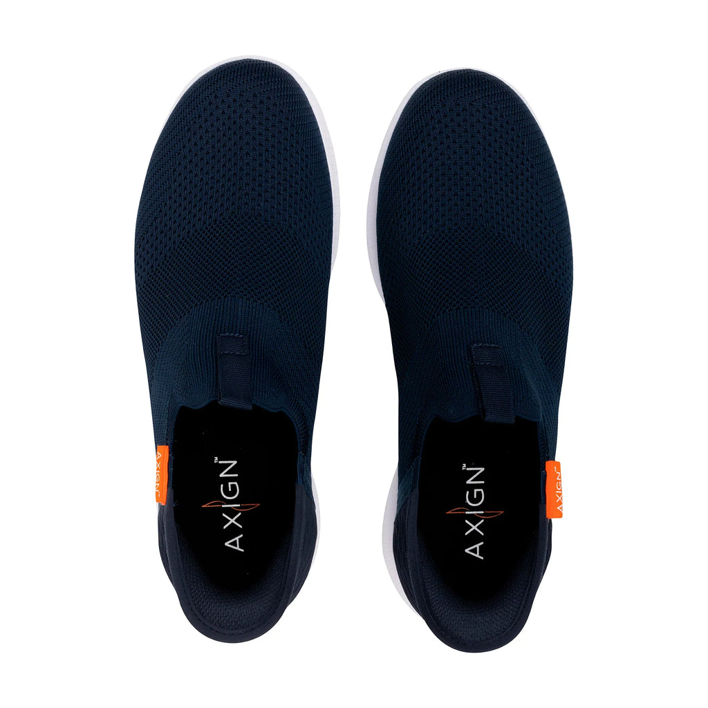 Axign Slipstream Lightweight Slip-On Orthotic Shoes - Navy Blue