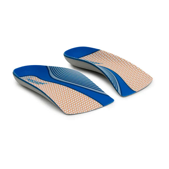 Archline Slimline Orthotic Insoles - 3/4 Length for Foot Pain Relief