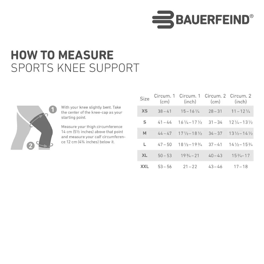 Bauerfeind Sports Knee Support - Protect & Enhance Knee Performance