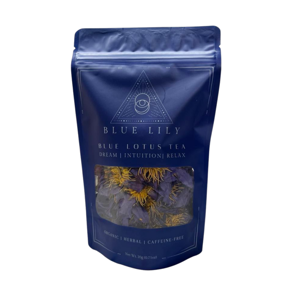 Blue Lotus Flowers - Relaxing Herbal Tea for Mind & Body