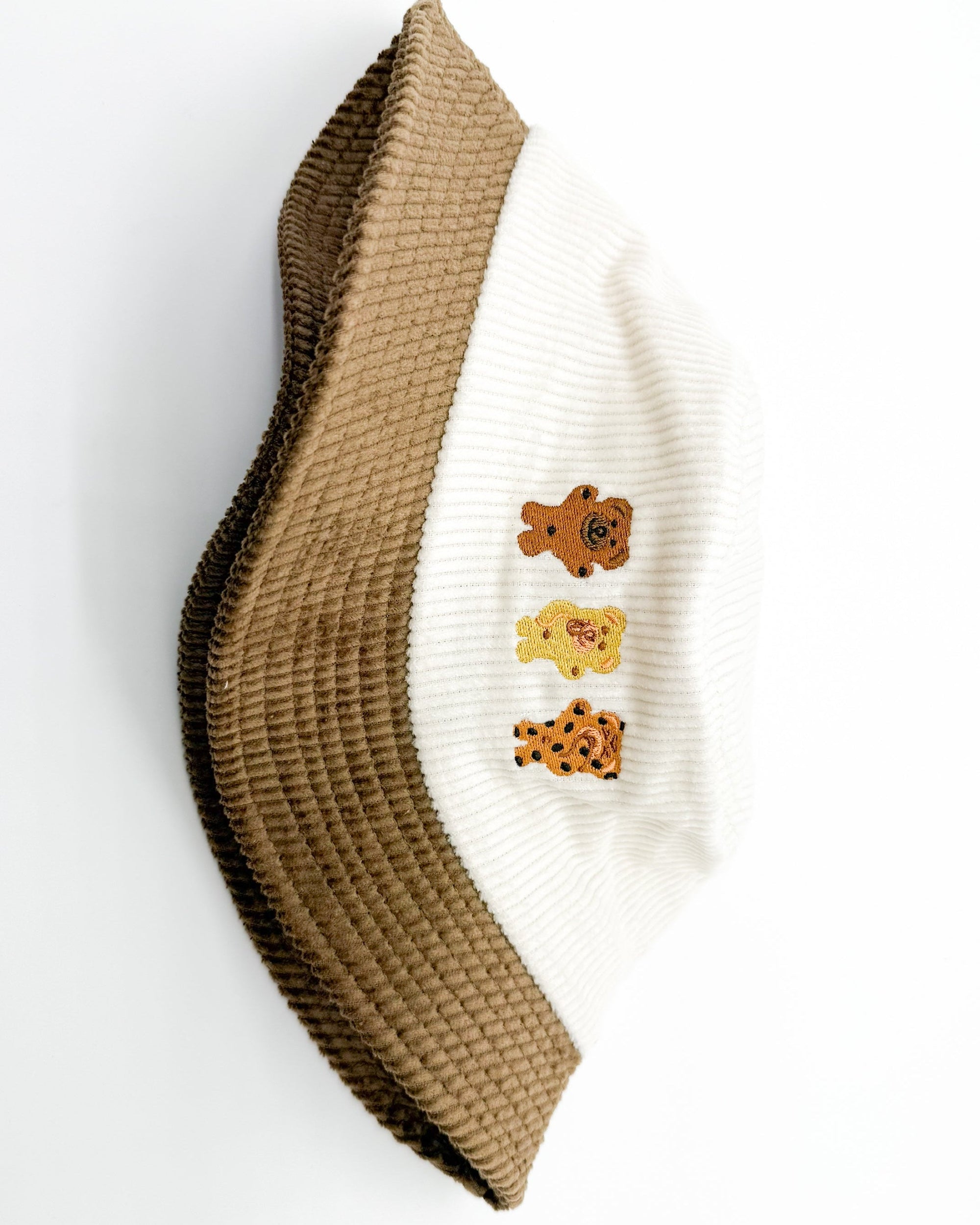 Bikkie Bear Fun Bucket Hat | Retro Teddy Biscuits Design