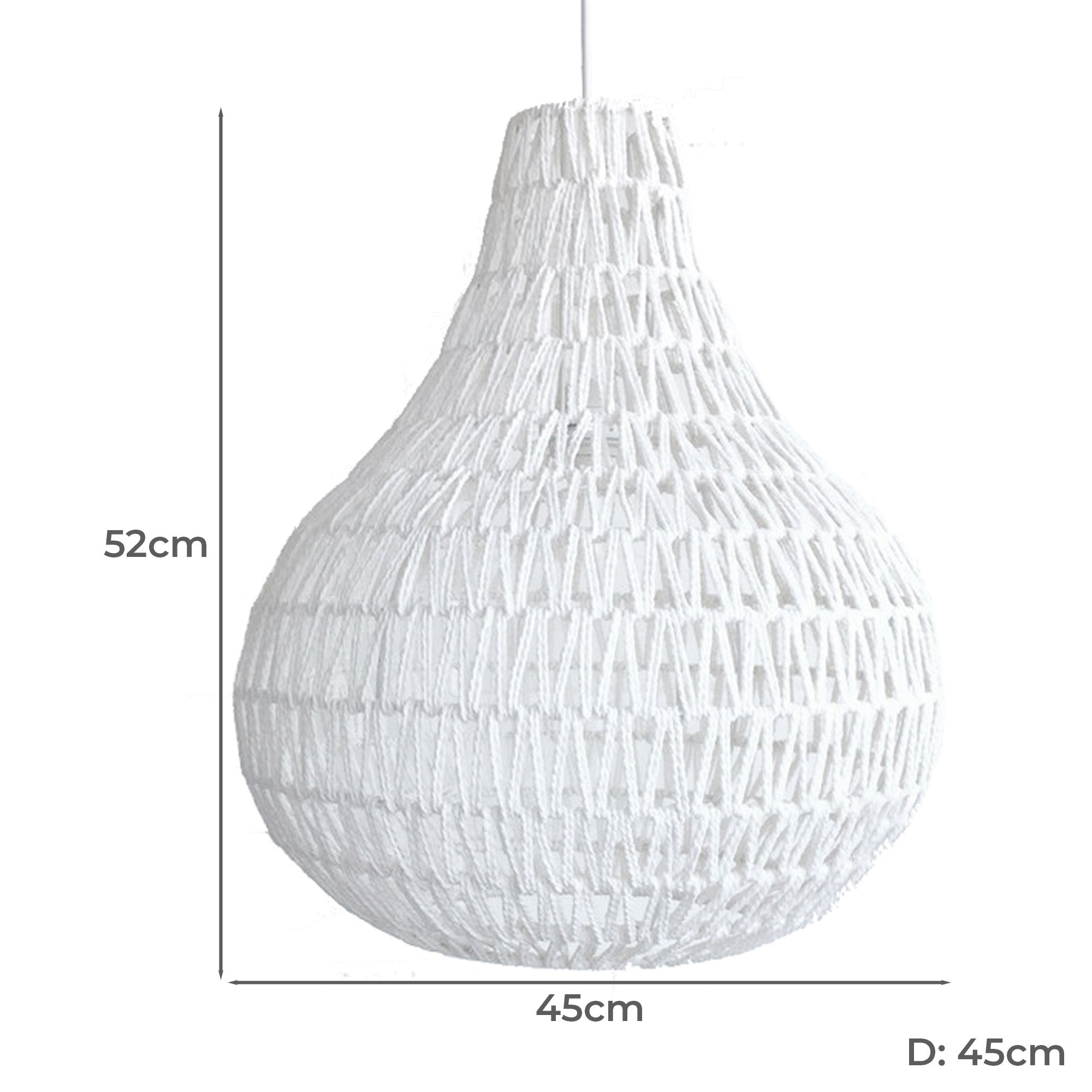 Byron Coastal Rope Pendant Light - Stylish & Versatile Design