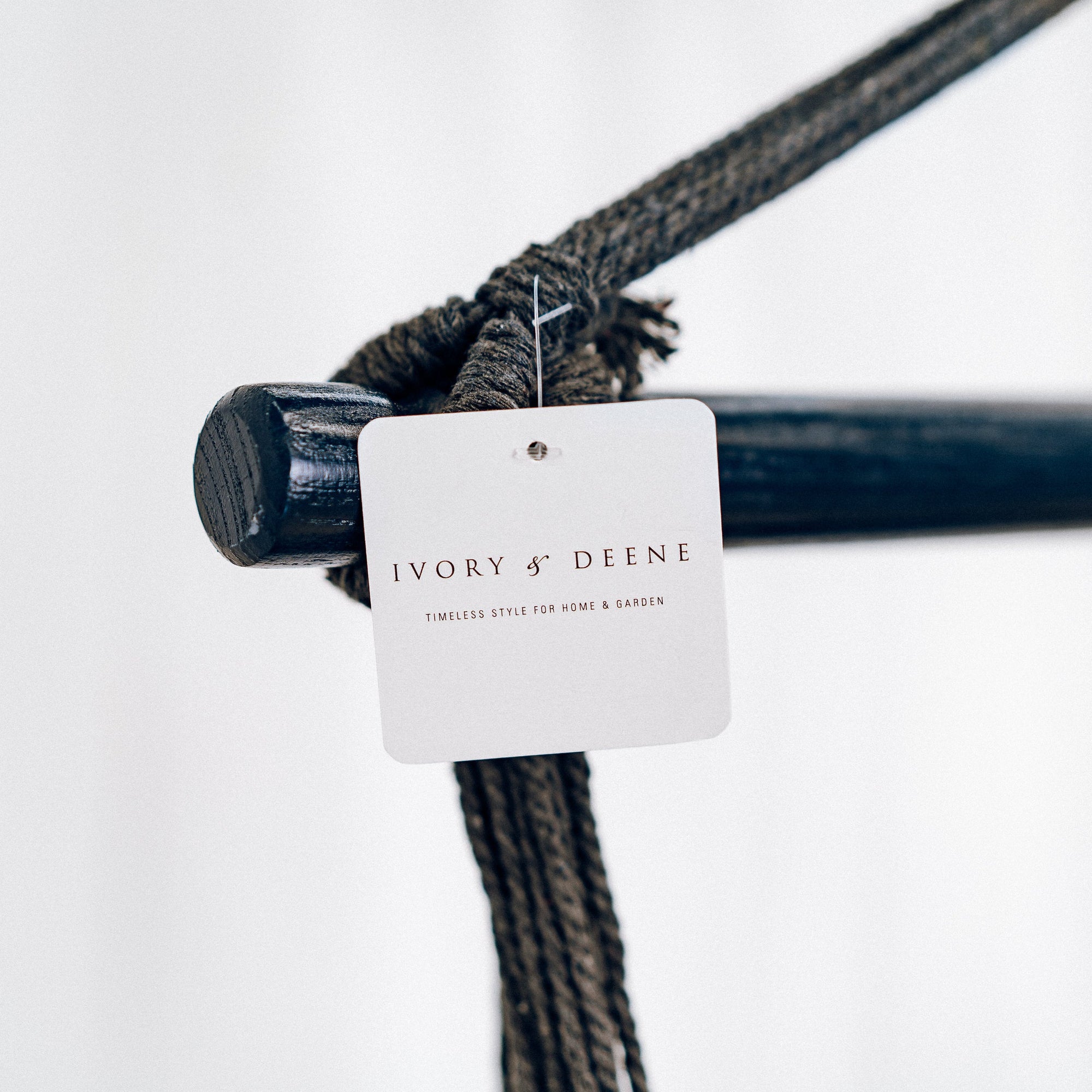 Aruba Charcoal Hammock Chair - Handcrafted Comfort for Any Space