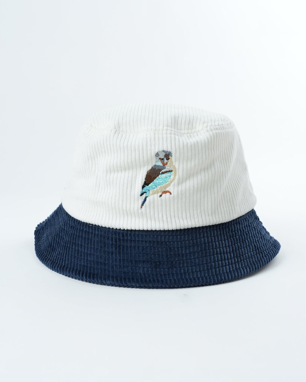 Vintage Kookaburra Bucket Hat - Stylish Corduroy Headwear