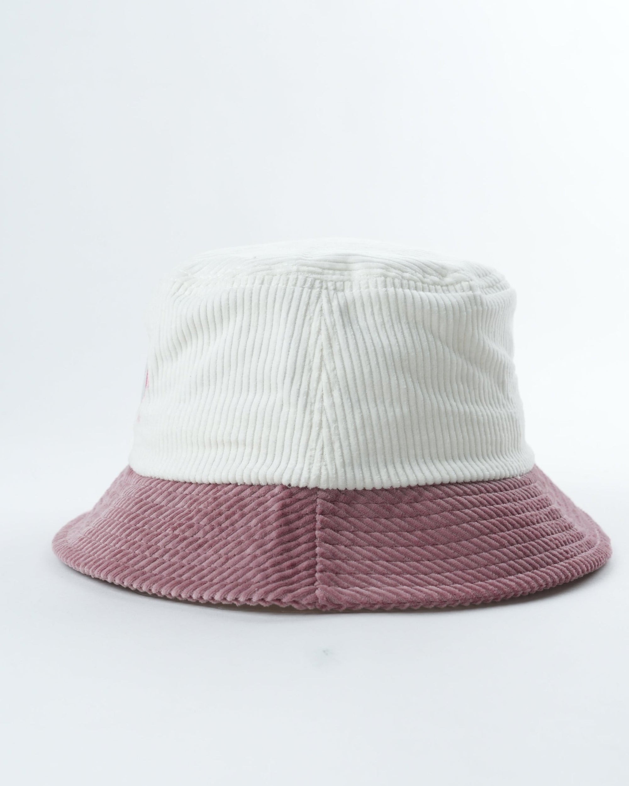 Trendy Flower Madness Bucket Hat - Stylish Corduroy Design