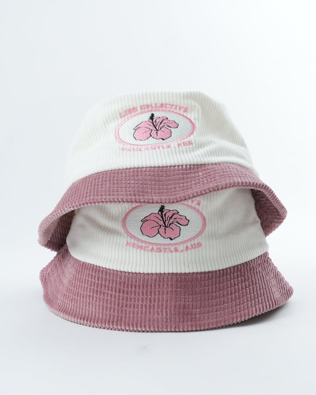 Trendy Flower Madness Bucket Hat - Stylish Corduroy Design