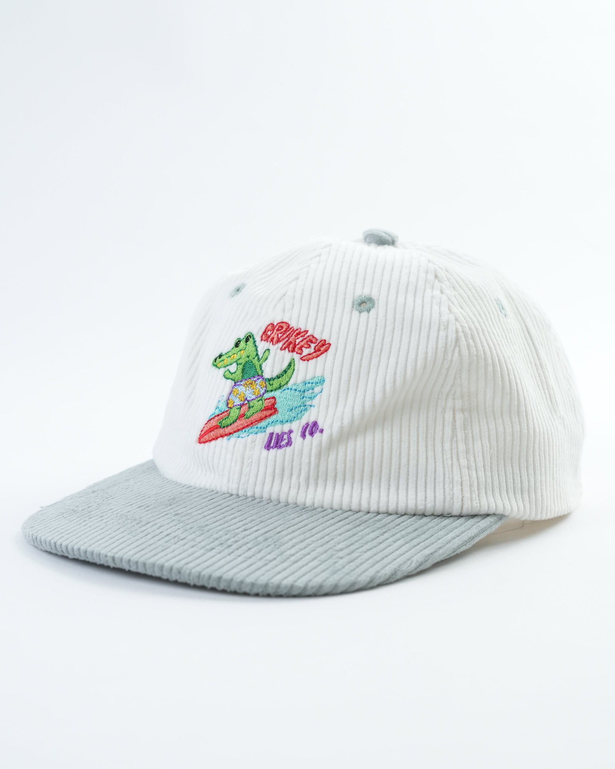 Mini Alligator Surfing Hat - Trendy 1970's Style Cap