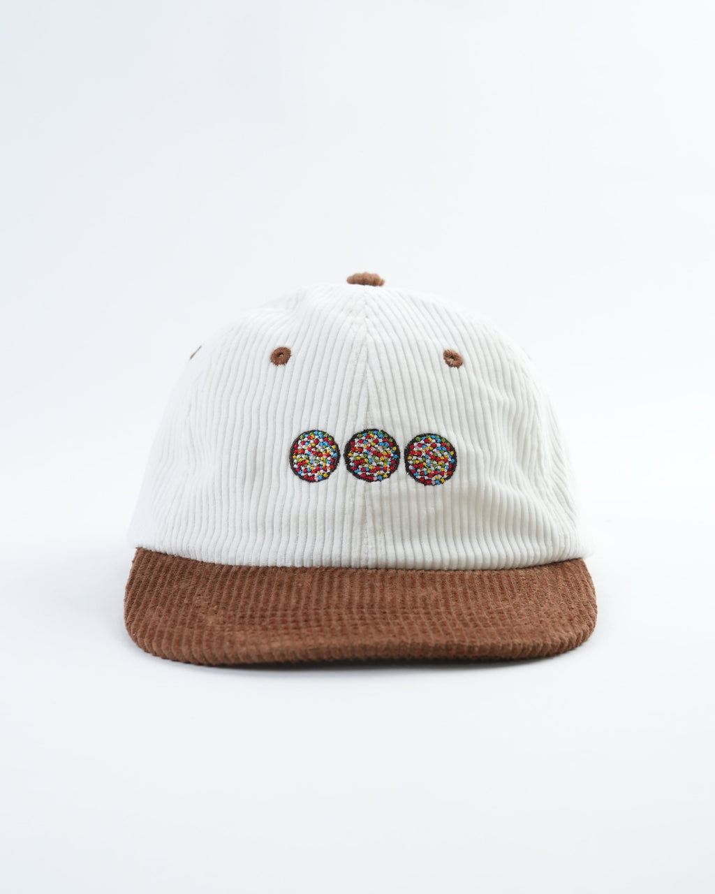 Retro-Inspired Chocolate Freckles Hat - Sweet Summer Accessory
