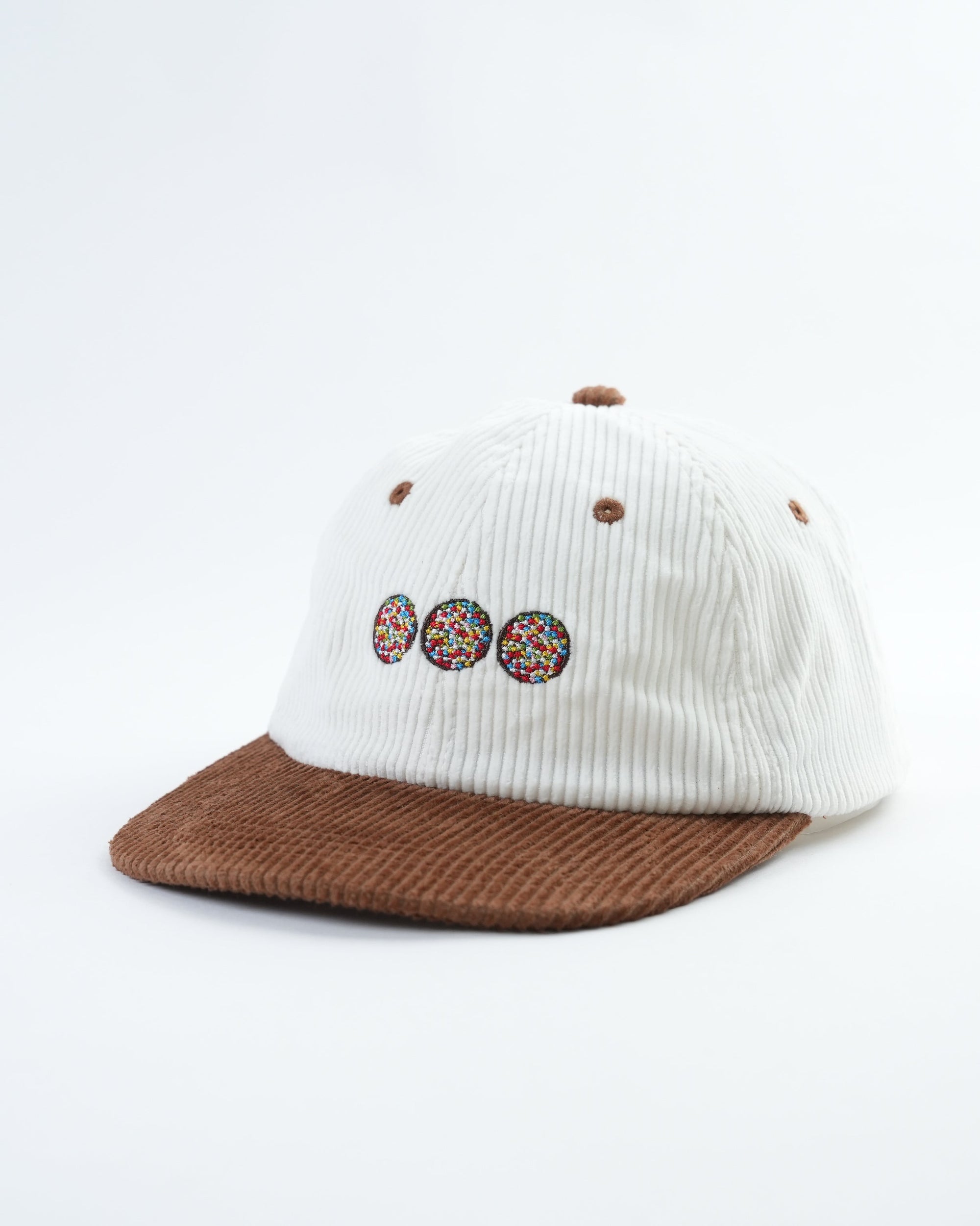 Retro-Inspired Chocolate Freckles Hat - Sweet Summer Accessory