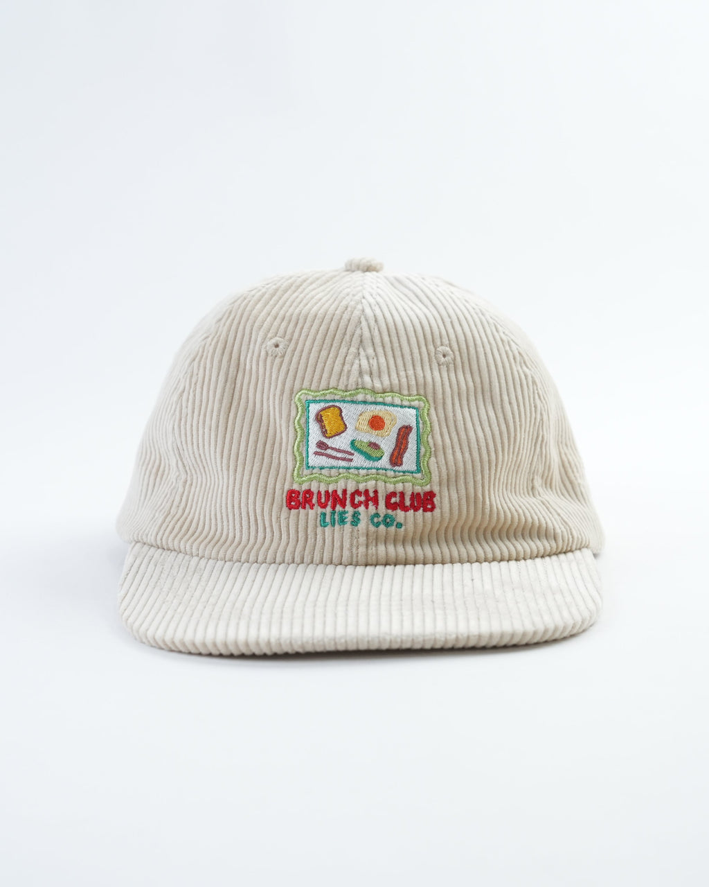 Vintage Brunch Club Hat - Stylish Corduroy Accessory