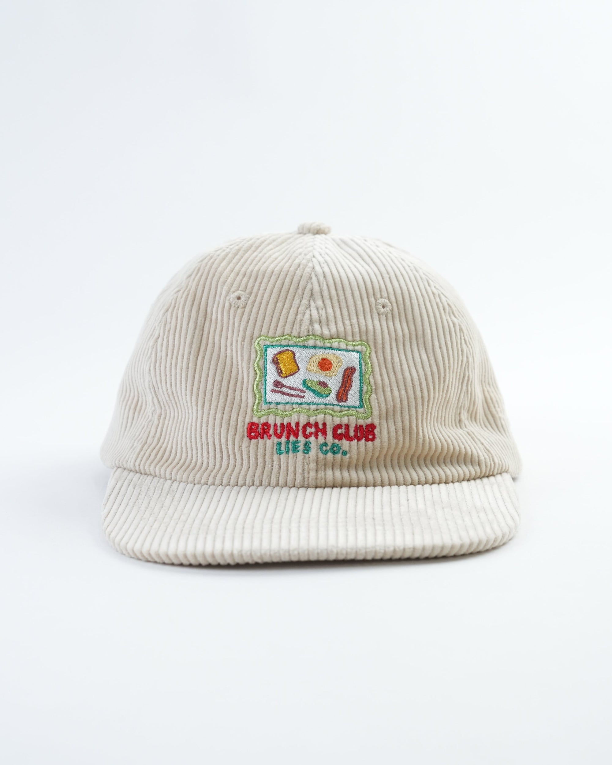 Vintage Brunch Club Hat - Stylish Corduroy Accessory