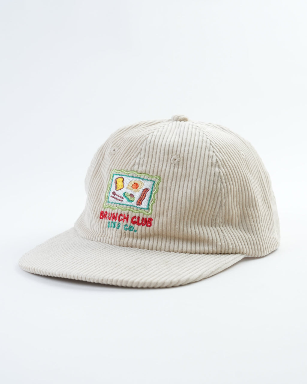 Vintage Brunch Club Hat - Stylish Corduroy Accessory
