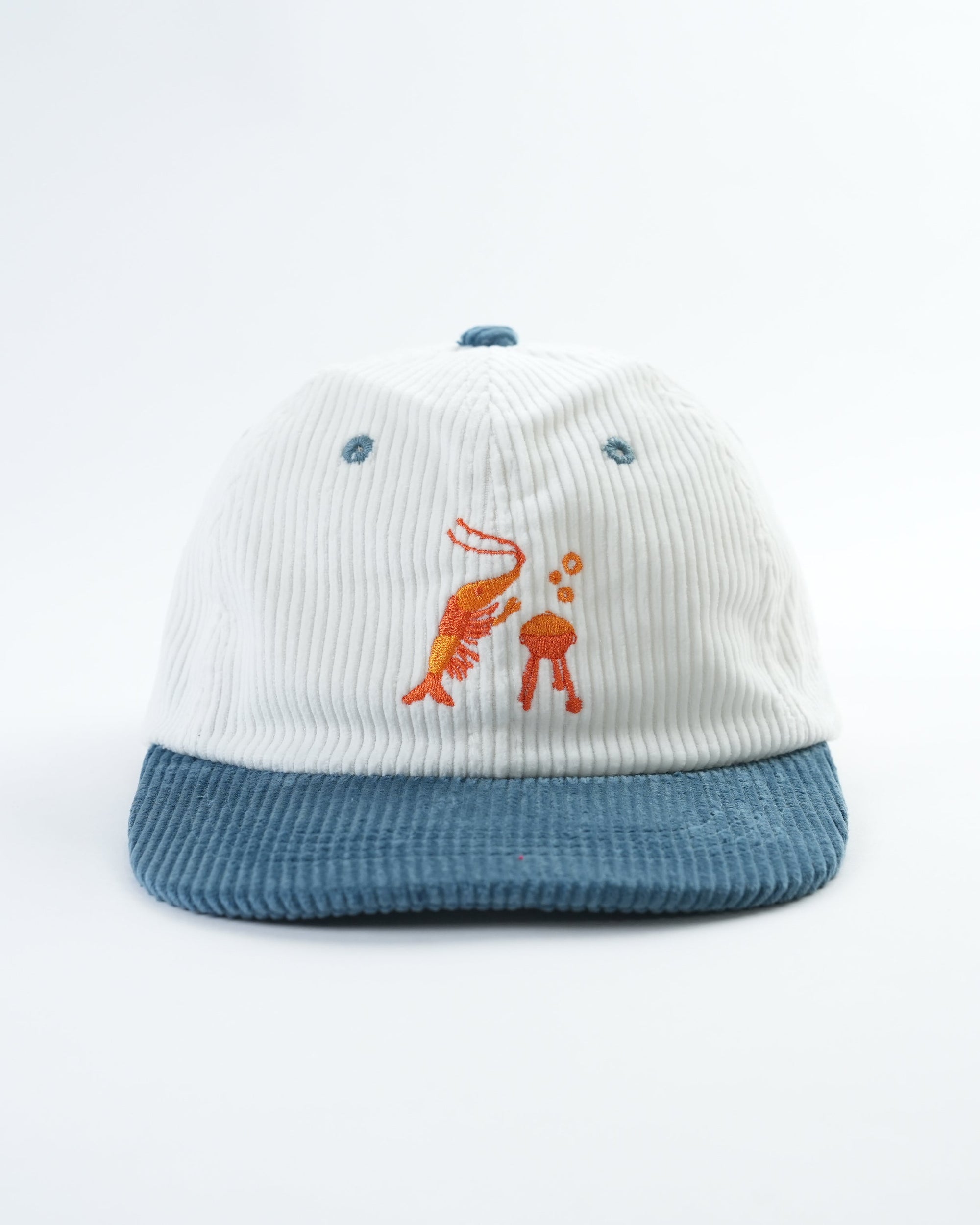 Shrimp on the Barbie Hat - Fun Corduroy 6-Panel Cap