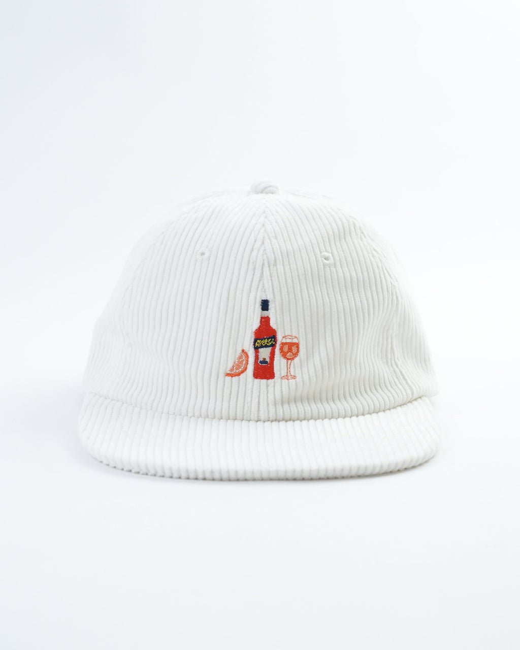 Aperol Spritz Retro Corduroy Hat - Embrace Italian Summer Style