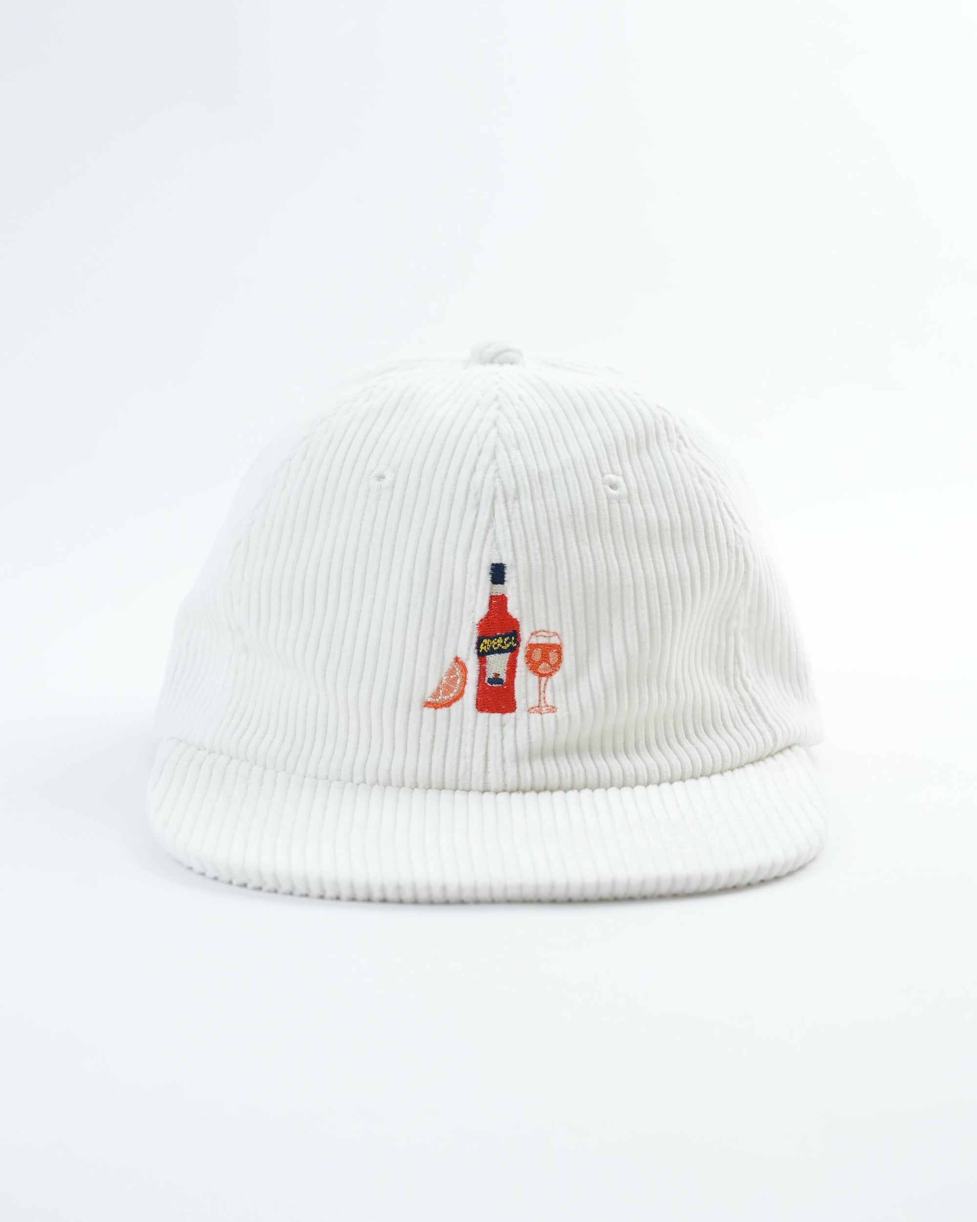 Aperol Spritz Retro Corduroy Hat - Embrace Italian Summer Style