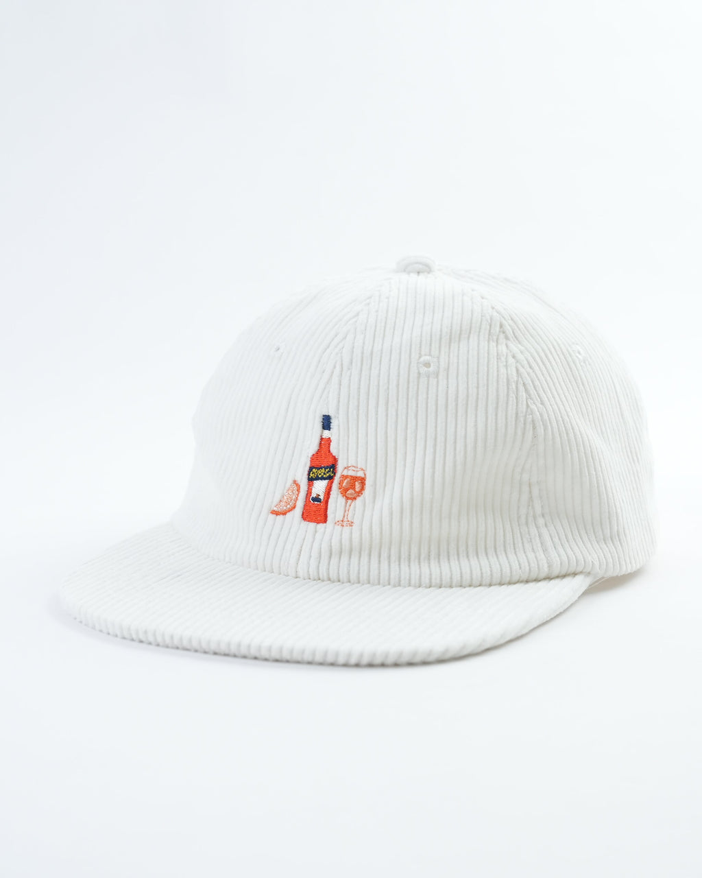 Aperol Spritz Retro Corduroy Hat - Embrace Italian Summer Style