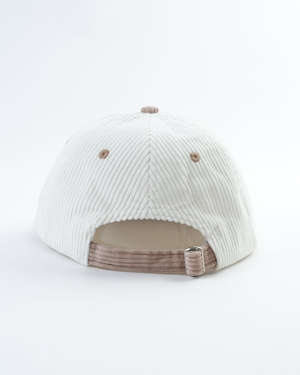 Trendy Corduroy Seashell Cap - 70s Inspired Adjustable Hat
