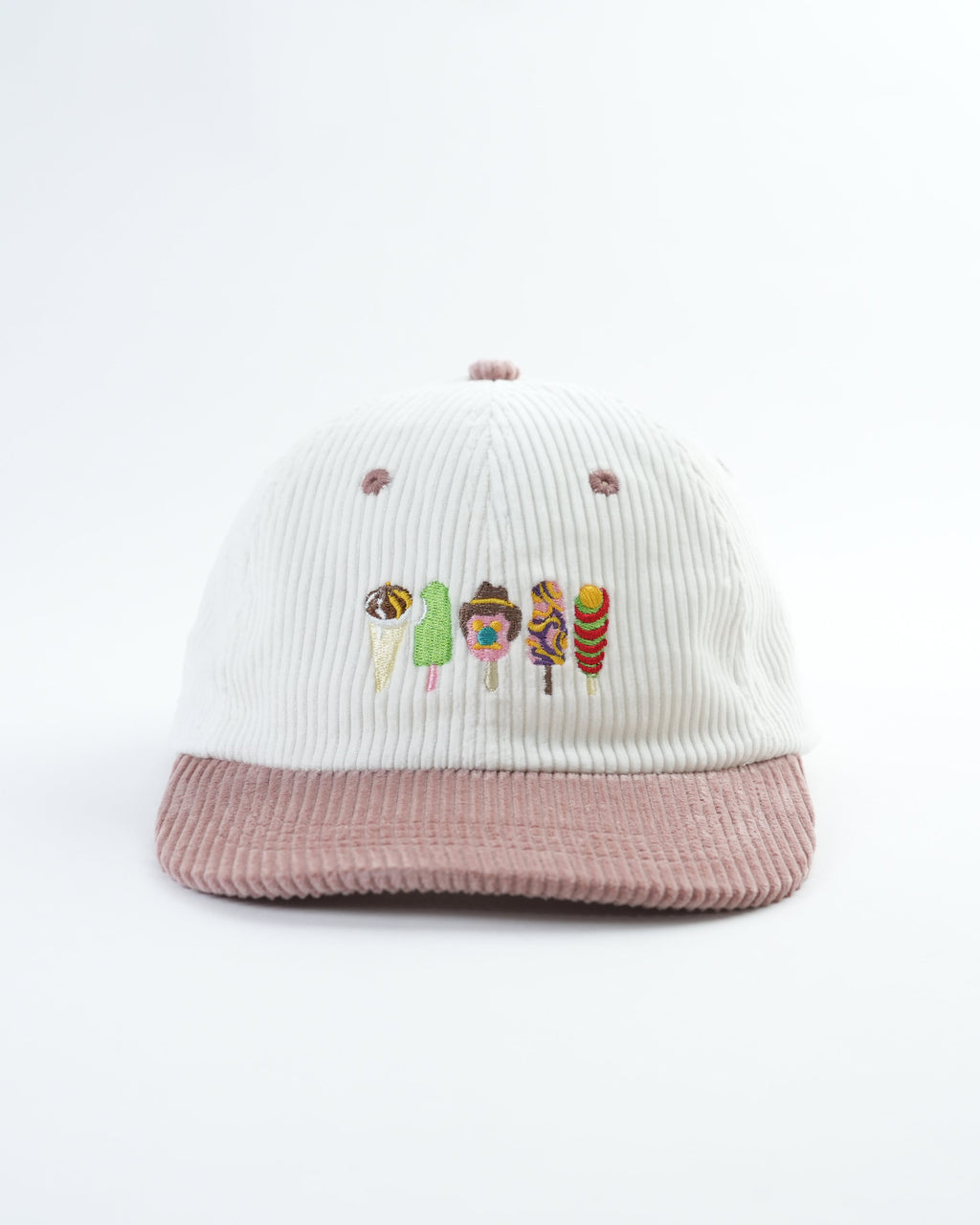 Aussie Delights Corduroy Hat - Irresistible Ice Cream Style