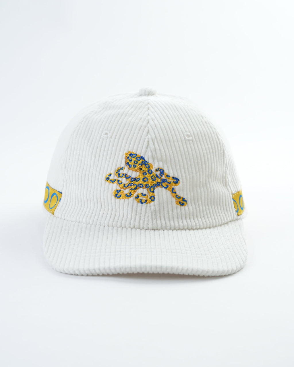 Blue-ringed Octopus Hat - Unique Corduroy Design with Adjustable Straps