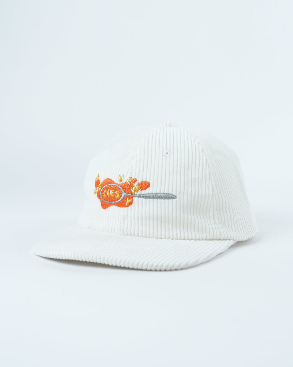 Cheeky Alphabet Soup Hat - Retro Corduroy 6 Panel Cap