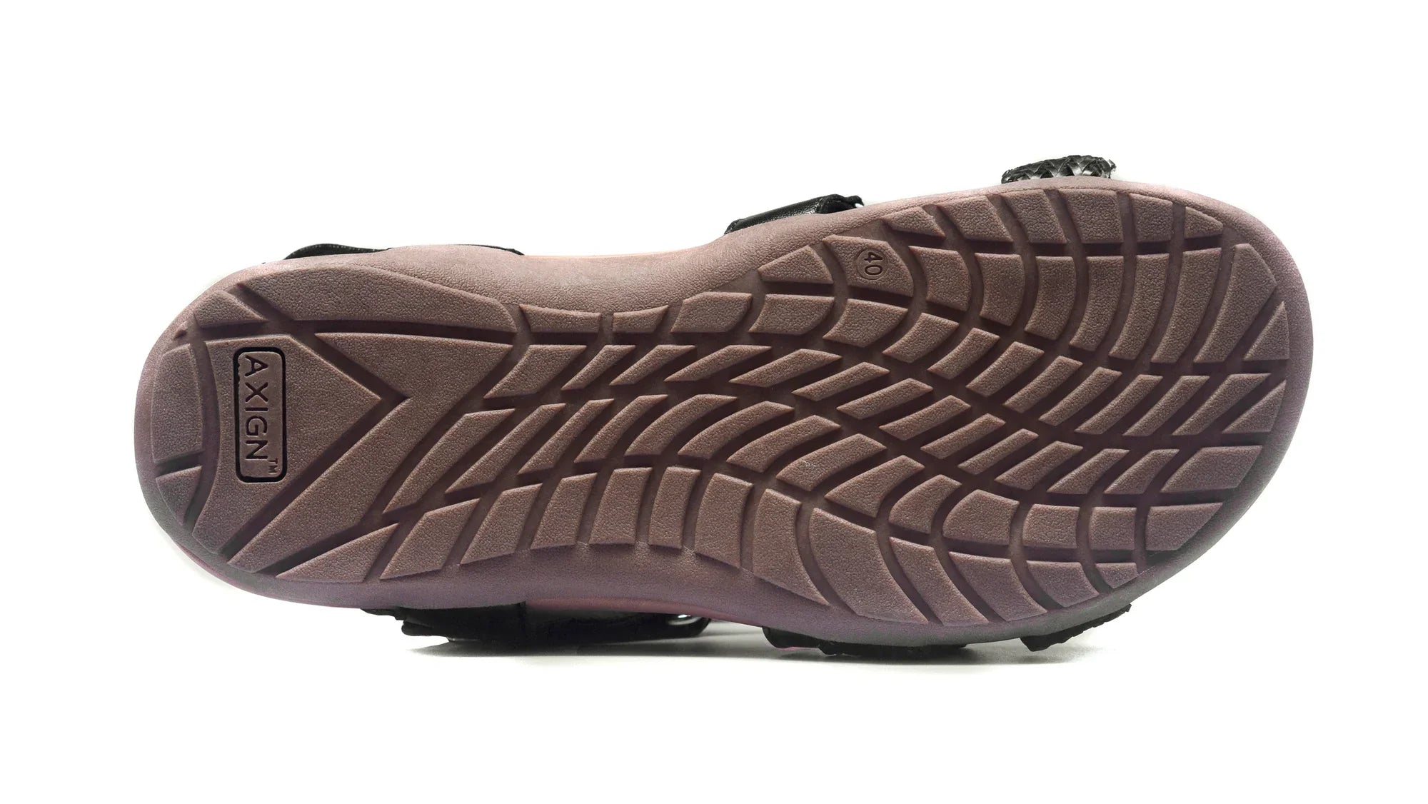 Eliza Black Orthotic Sandals for All-Day Comfort & Support