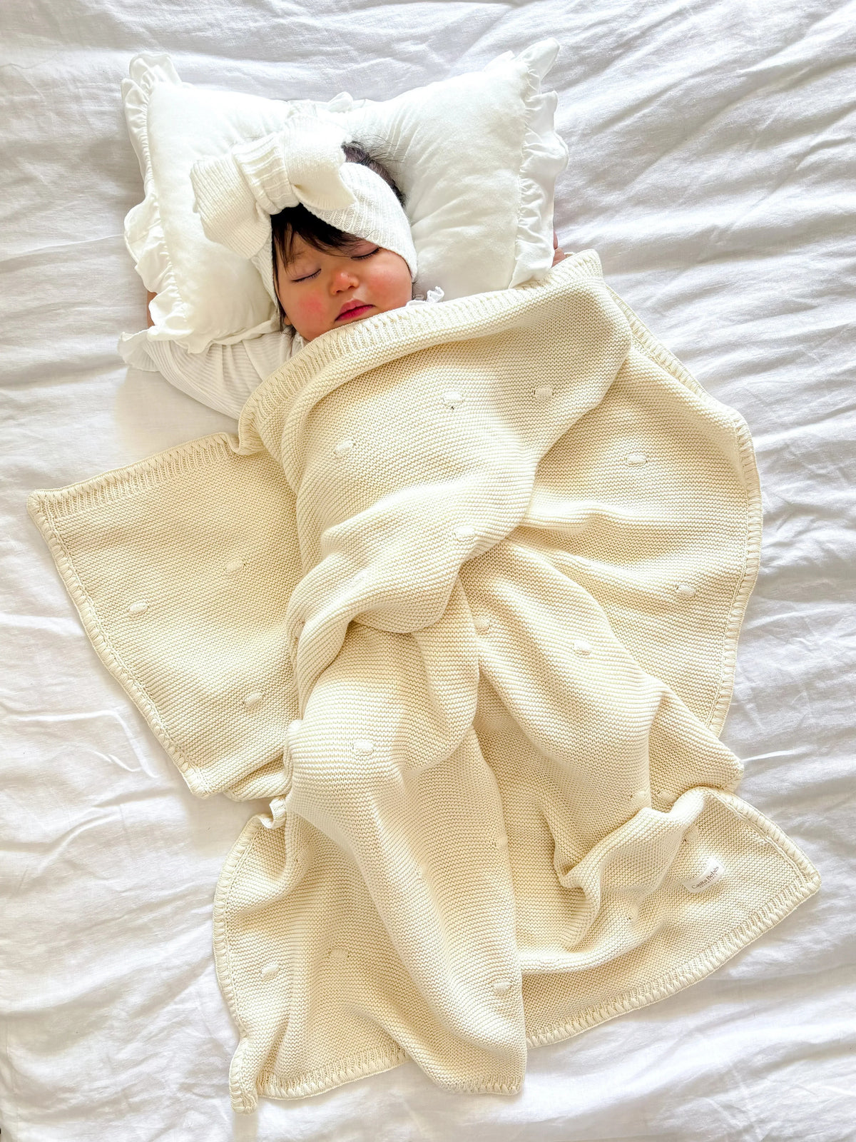 Essentīals Bubble Knit Blanket