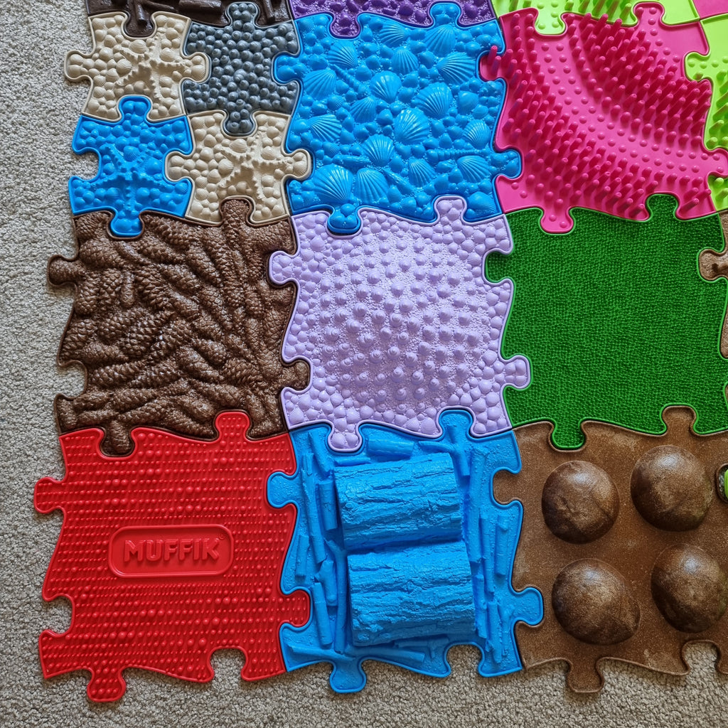 Diamond Tactile Motor Skills Play Set - 49 Eco-Friendly Tiles