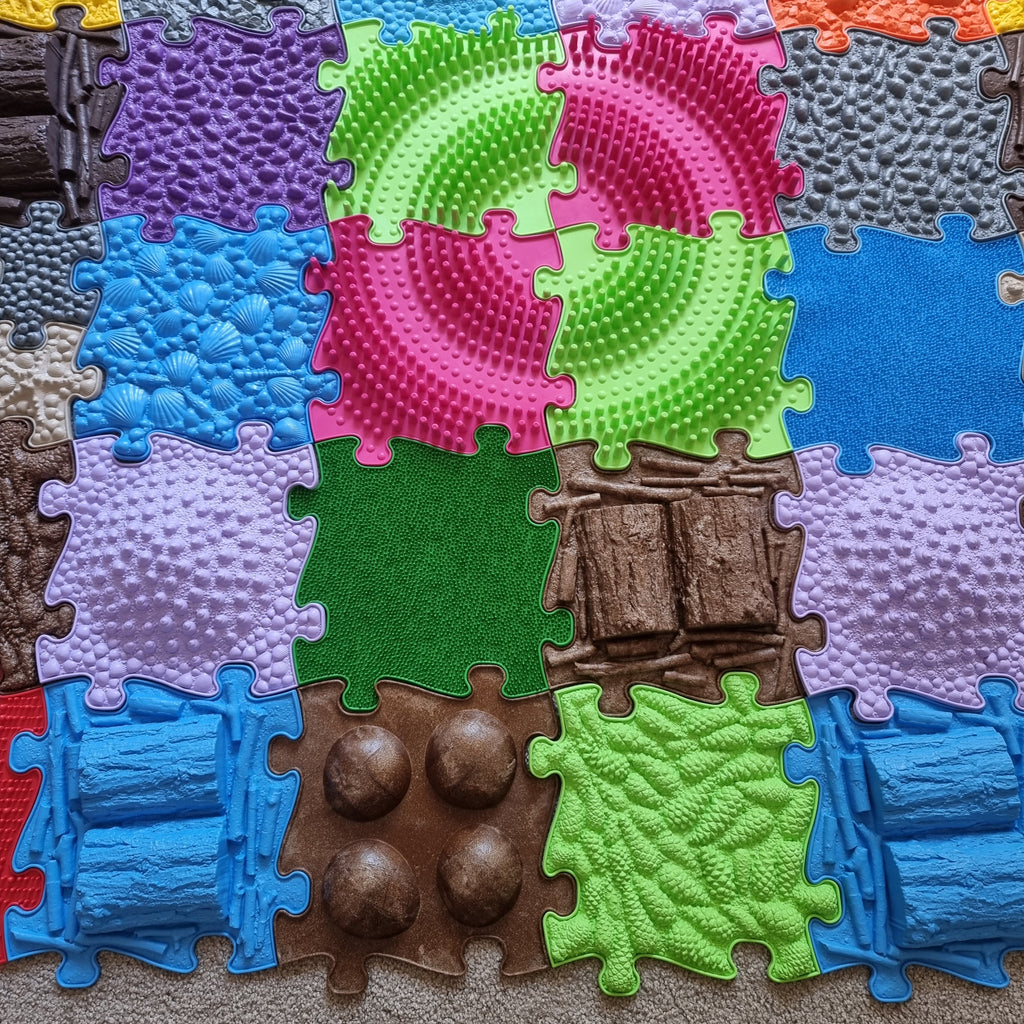 Diamond Tactile Motor Skills Play Set - 49 Eco-Friendly Tiles