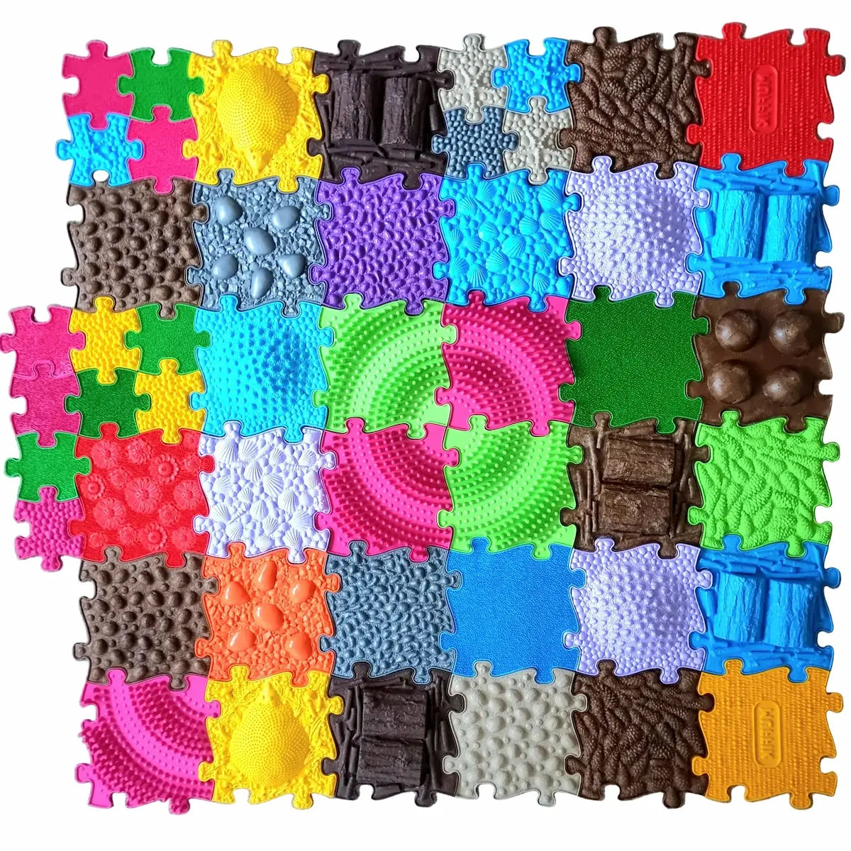 Diamond Tactile Motor Skills Play Set - 49 Eco-Friendly Tiles