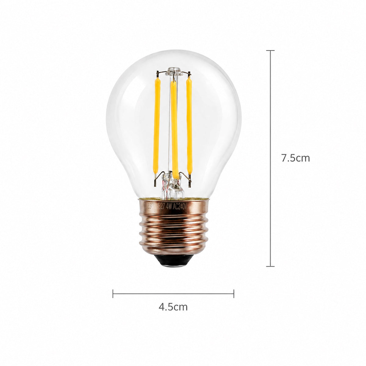E27 LED Bulb Light Globes - 4w Cool White