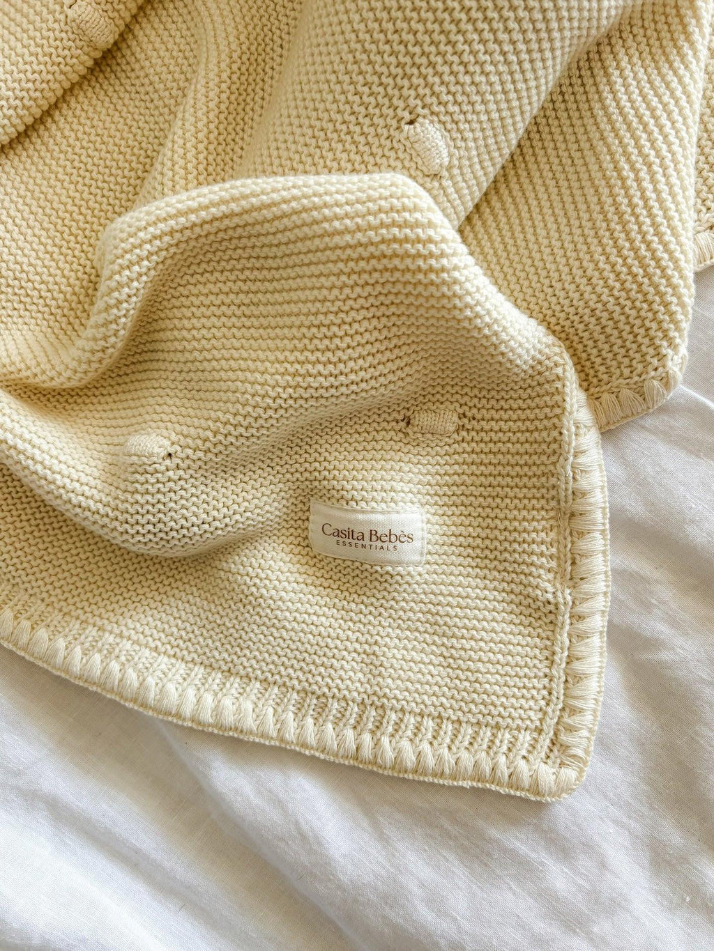 Essentīals Bubble Knit Blanket