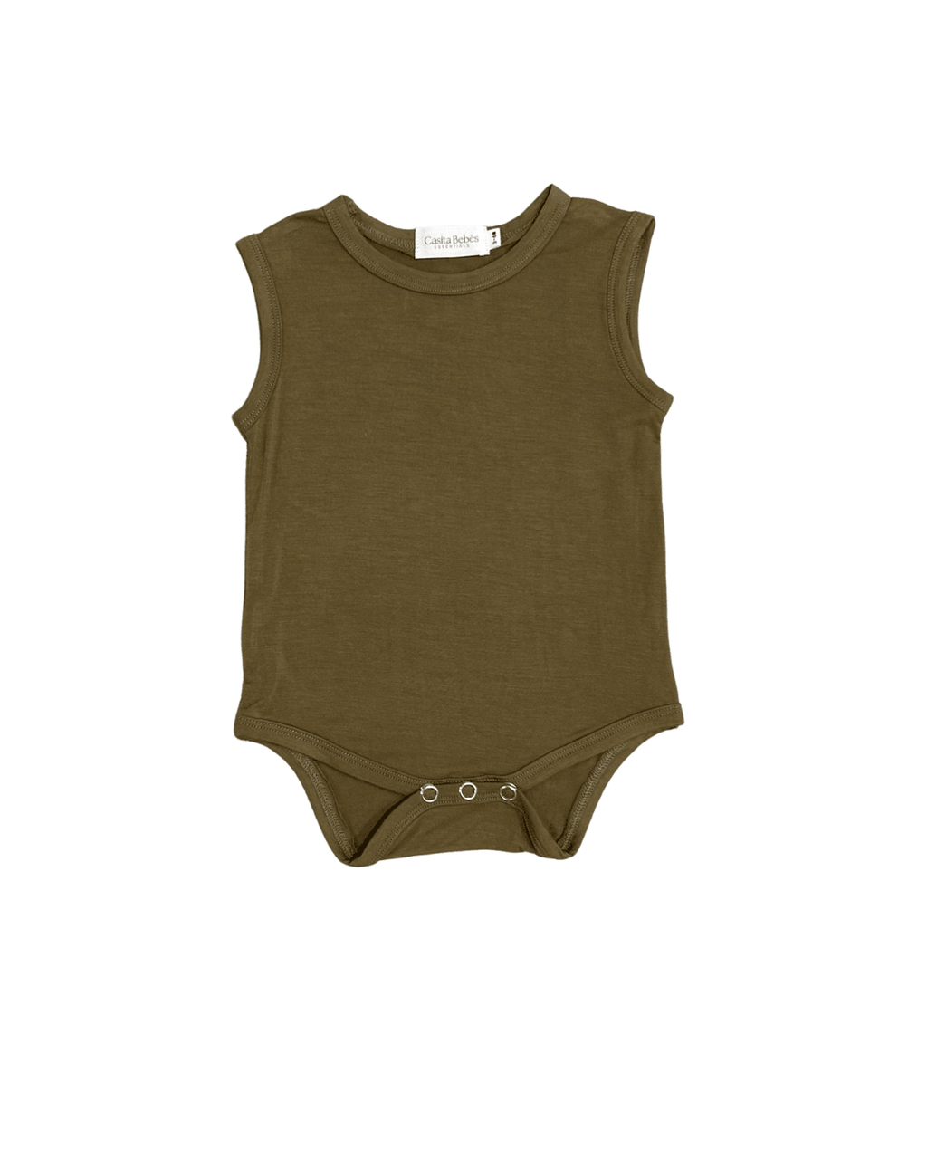Papitō Noelle Singlet - Luxuriously Soft Bamboo Comfort for Babies