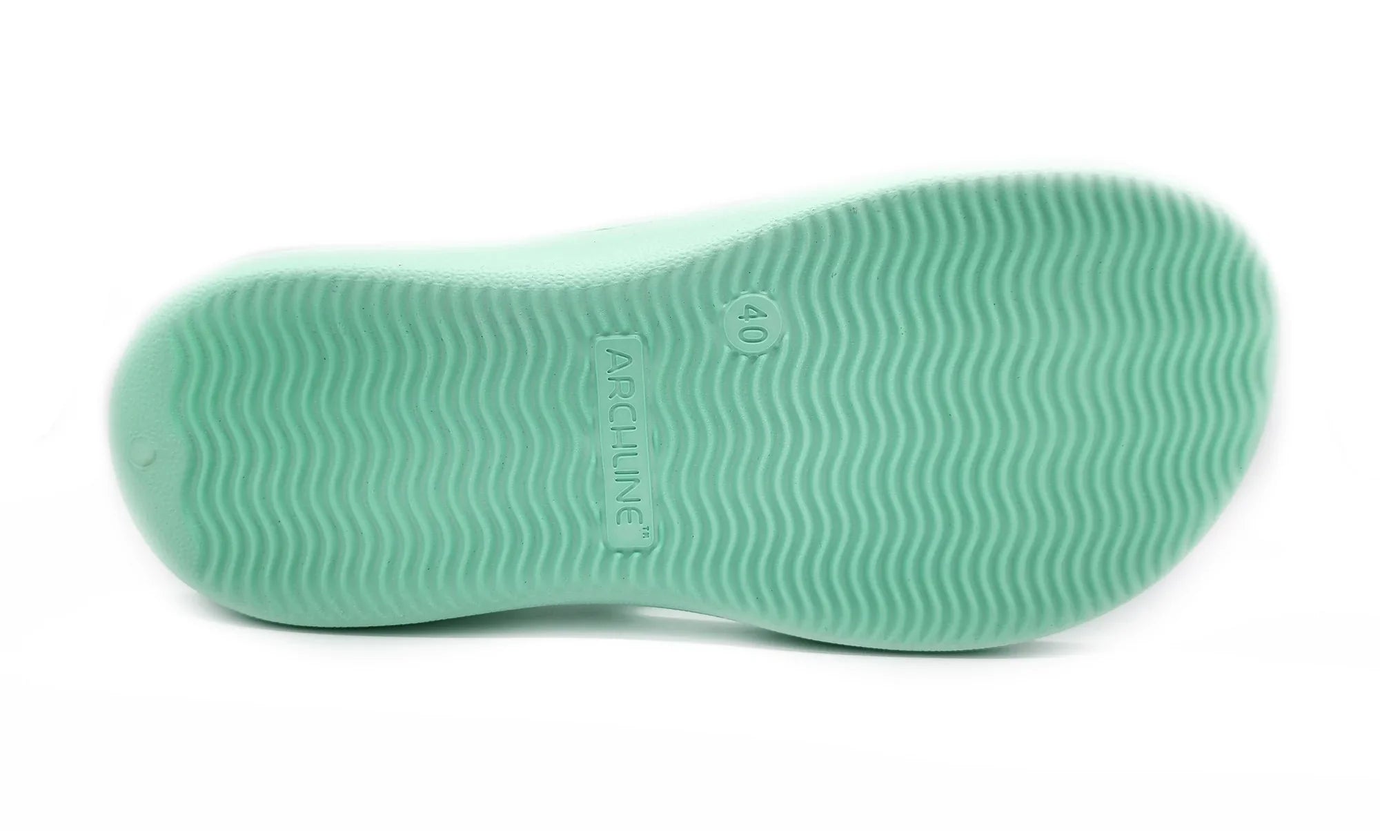 Archline Mint Green Orthotic Thongs for Ultimate Foot Comfort