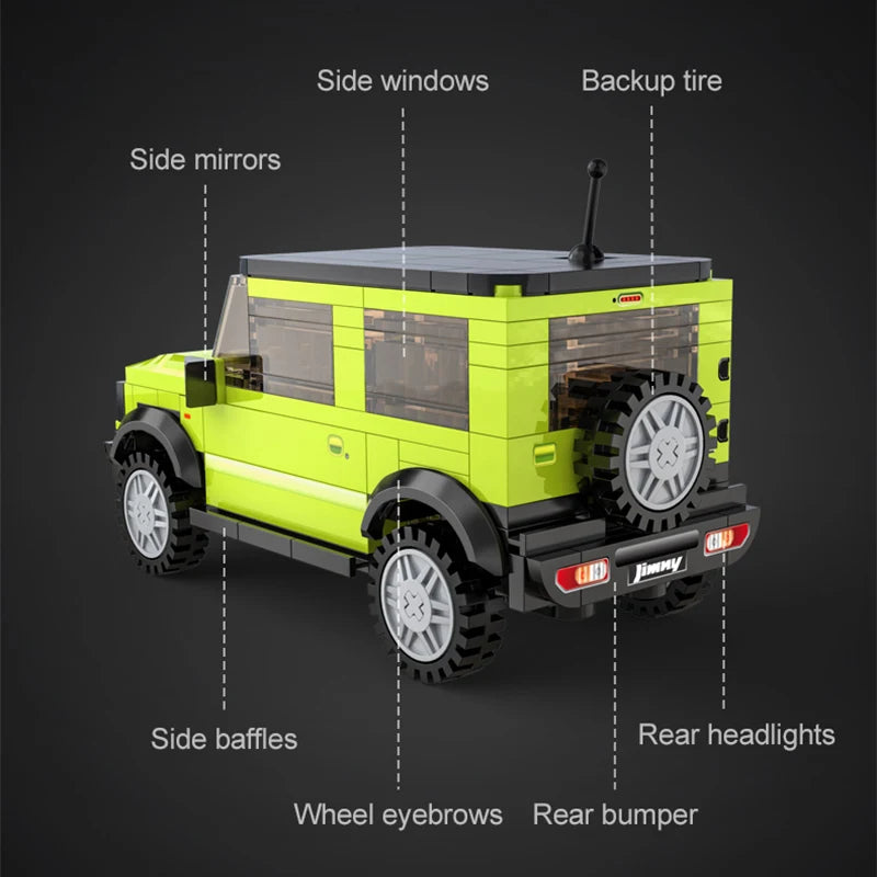 Cada 1:24 Off-Road SUV Building Blocks - Fun & Engaging Toy Set