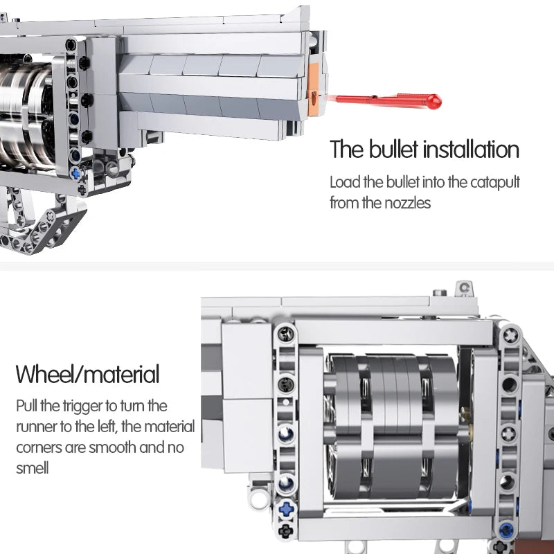Cada Building Blocks Revolver Set - Fun Educational Toy for Kids