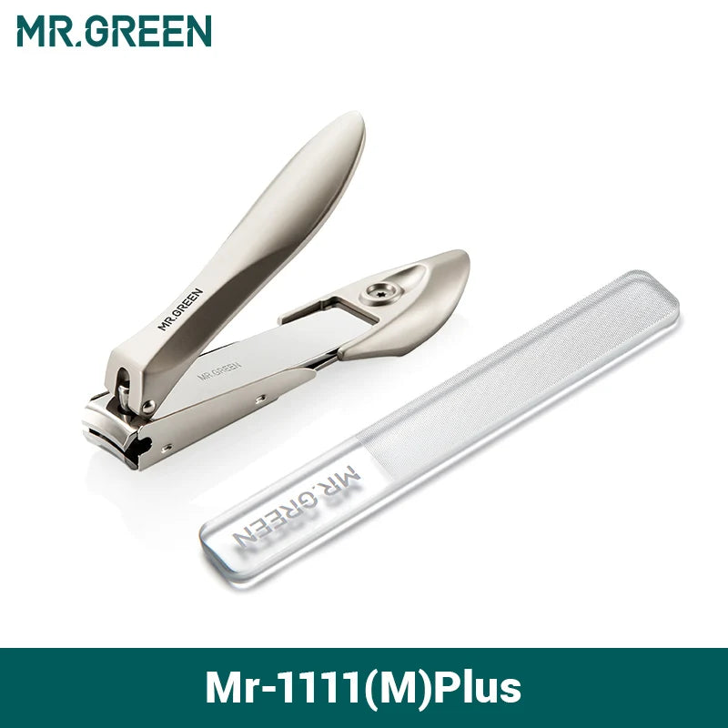 MR.GREEN Ergonomic Anti-Splash Nail Clippers – Ultimate Manicure Tool