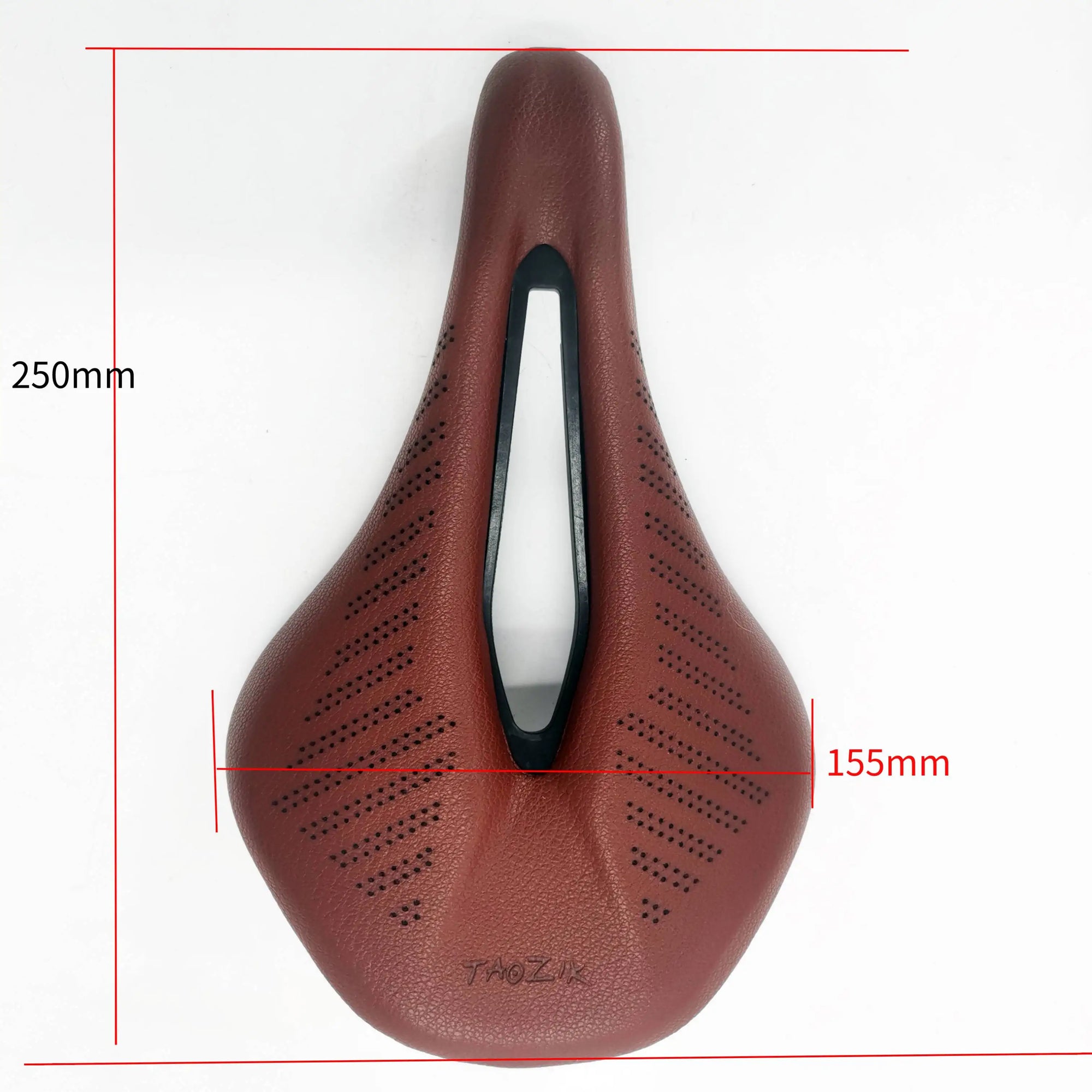 Comfortable Ultralight Bicycle Saddle - Breathable PU Retro Design