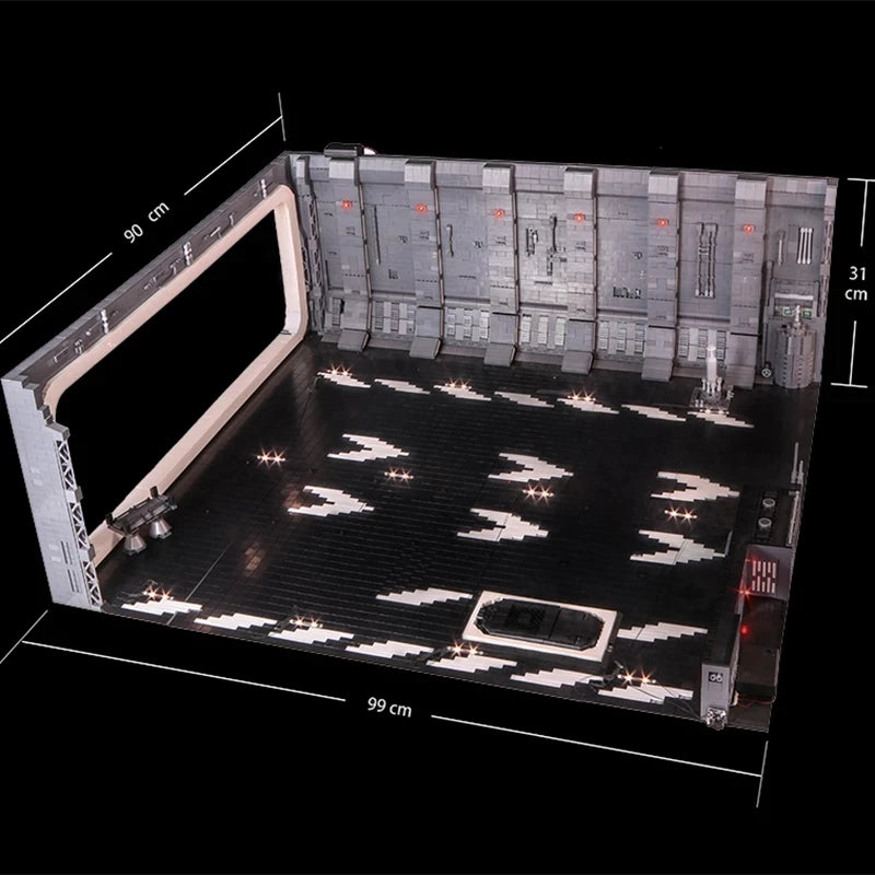 MOC Docking Bay 327 Hanger Tarmac for UCS Falcon Building Blocks