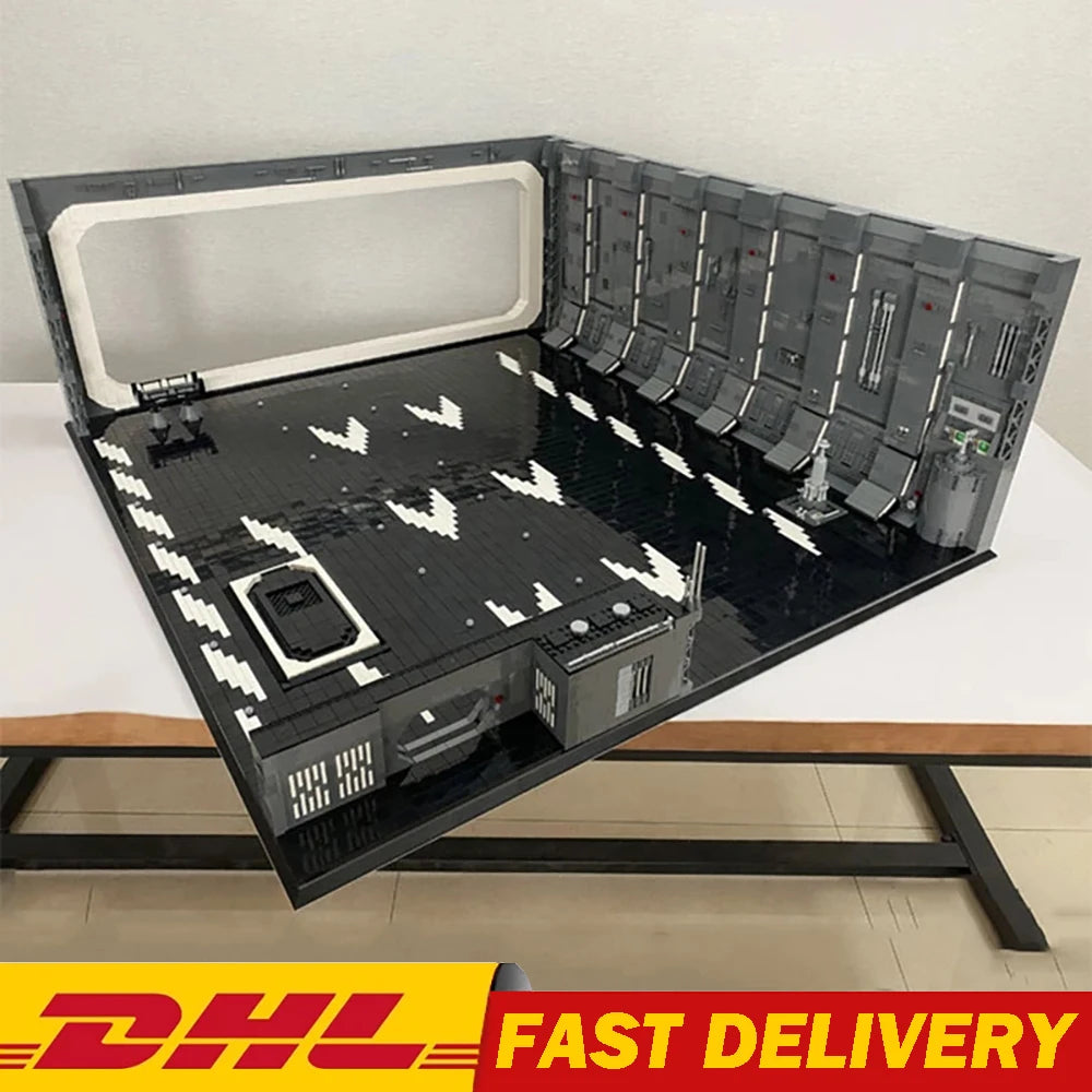 MOC Docking Bay 327 Hanger Tarmac for UCS Falcon Building Blocks