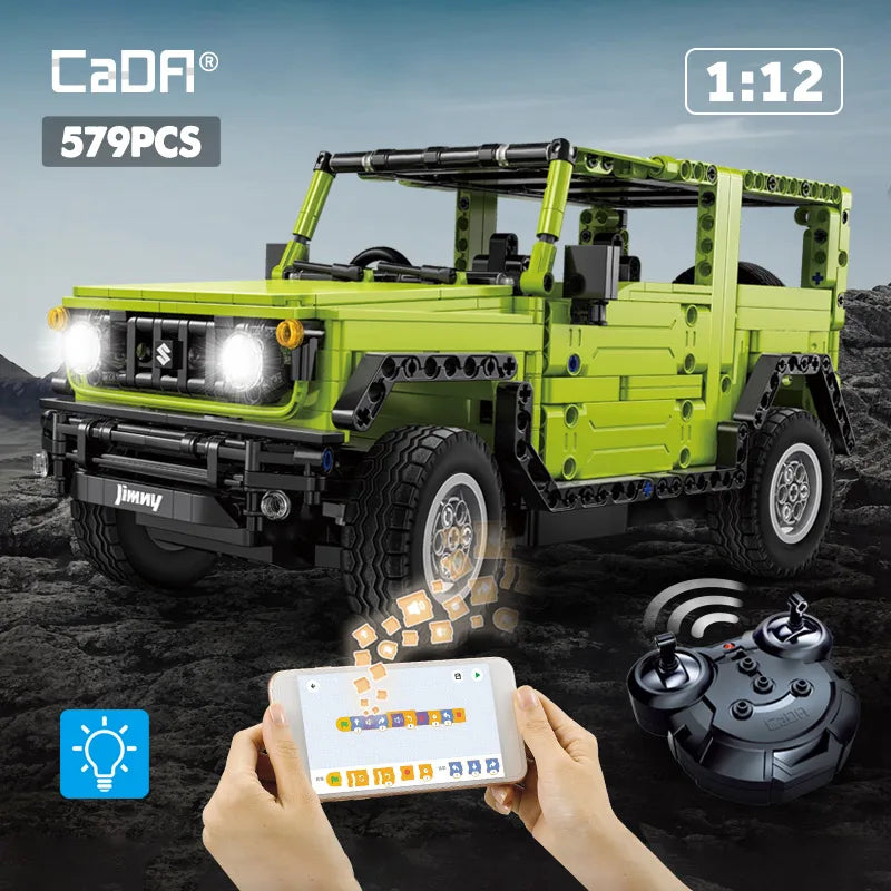 Cada RC Off-Road SUV Building Block Car - Fun & Educational Toy