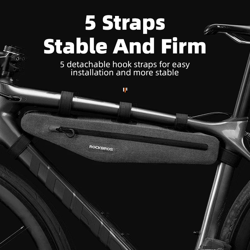 ROCKBROS Waterproof Bike Bag - Durable, Scratch-Resistant Design