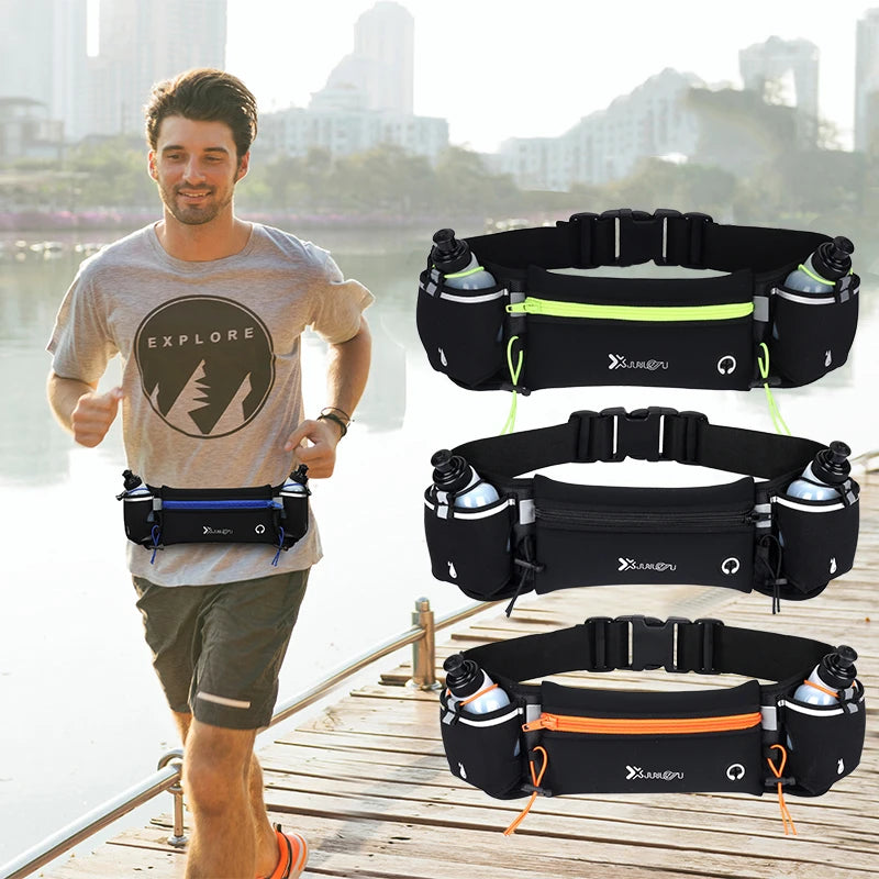 ReFire Gear Marathon Running Waist Pack for Phone & Water Bottle