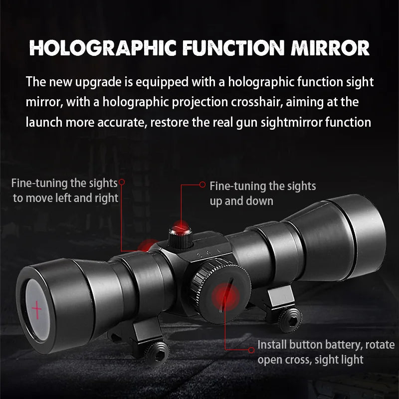 653 Pcs Military Building Blocks - Sniper Telescope Model Set