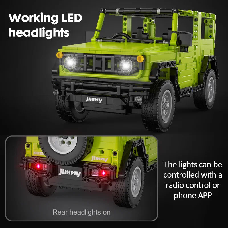 Cada RC Off-Road SUV Building Block Car - Fun & Educational Toy