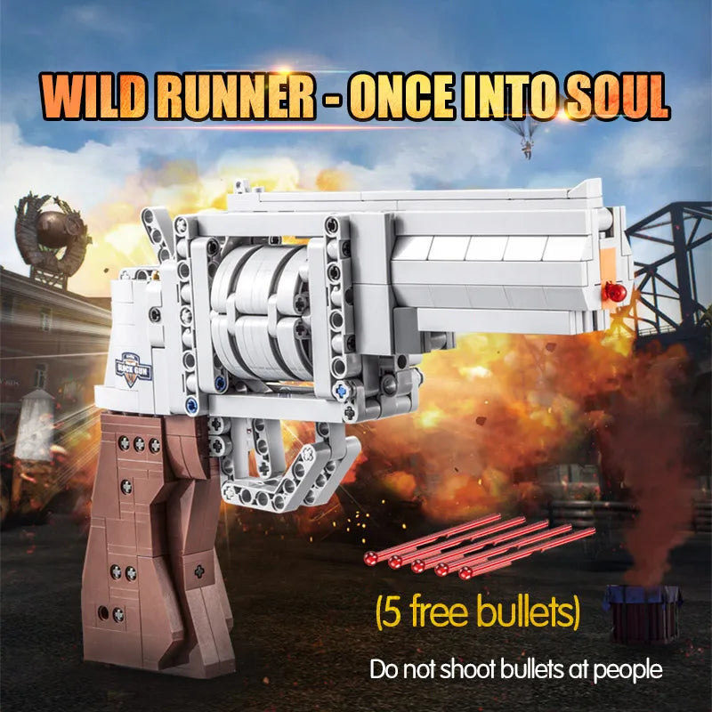 Cada Building Blocks Revolver Set - Fun Educational Toy for Kids