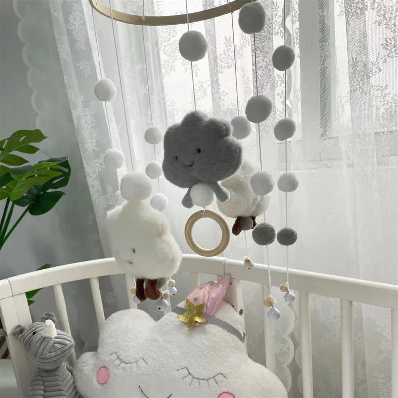 DHDH Baby Musical Mobile Rattle for Cribs - Soft Toy Carousel