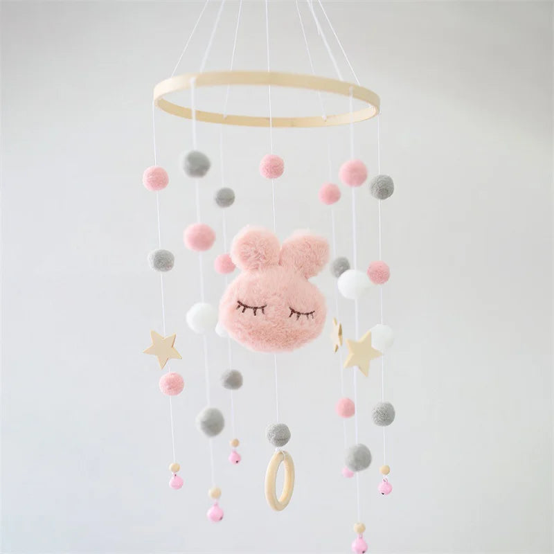 DHDH Baby Musical Mobile Rattle for Cribs - Soft Toy Carousel