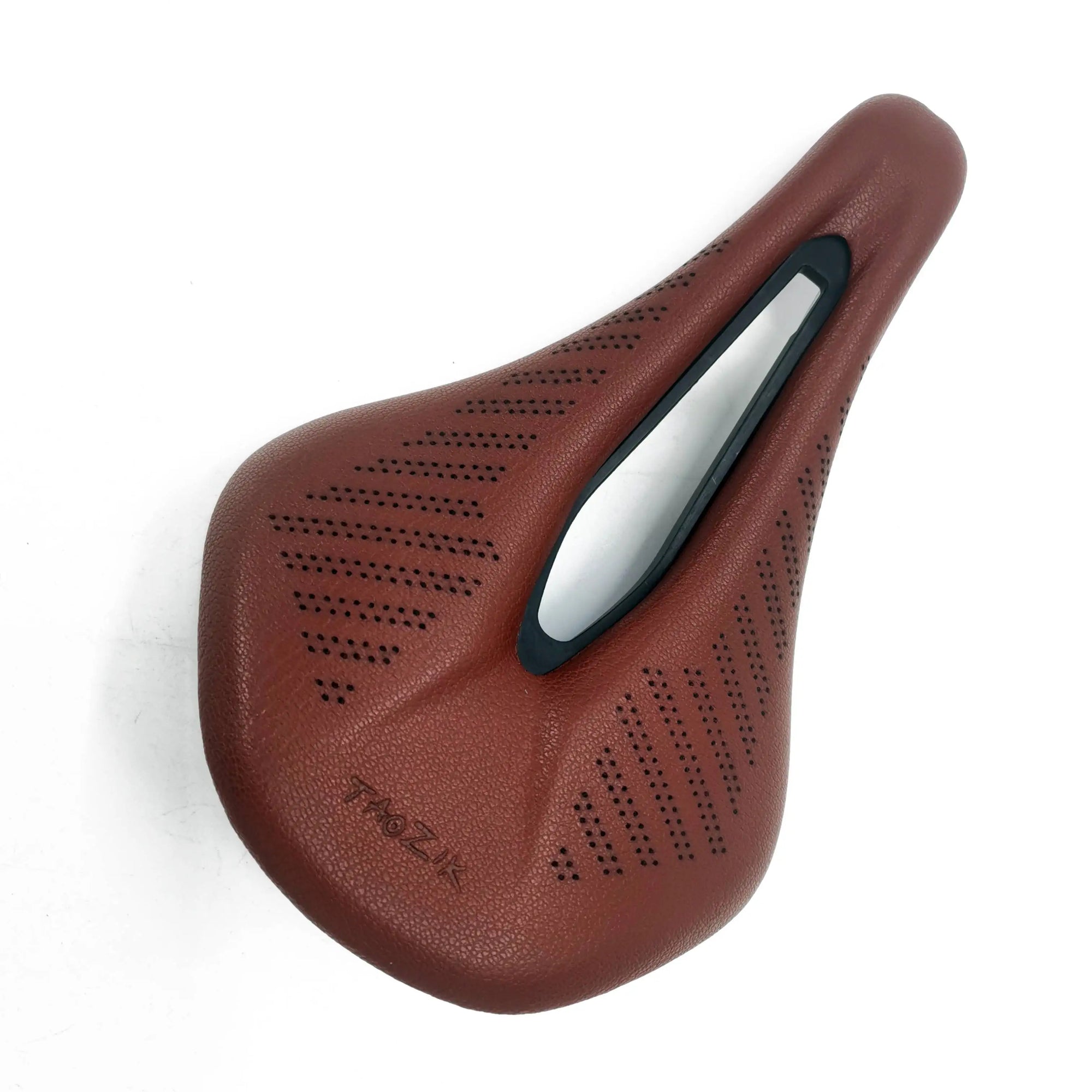 Comfortable Ultralight Bicycle Saddle - Breathable PU Retro Design
