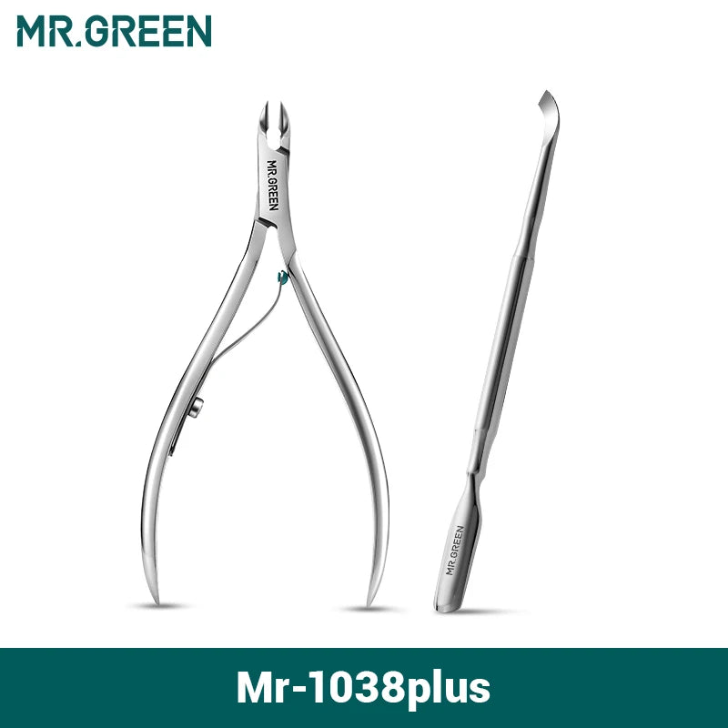 MR.GREEN Cuticle Nipper Scissors - Precision Manicure Tool