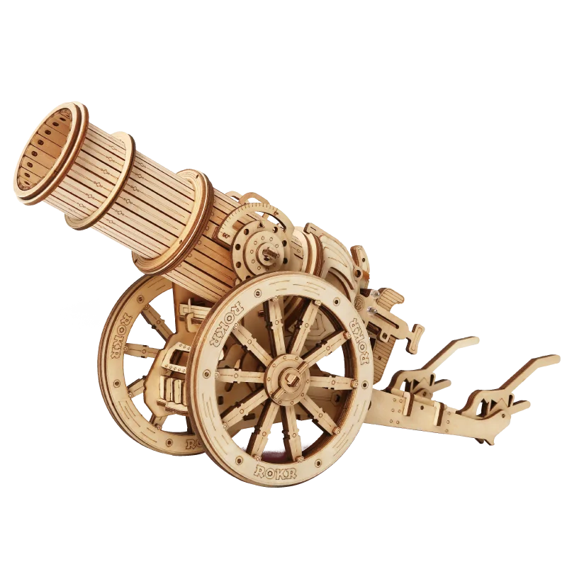 Robotime 3D Wooden Medieval Siege Model Kit - Perfect for Ages 14+